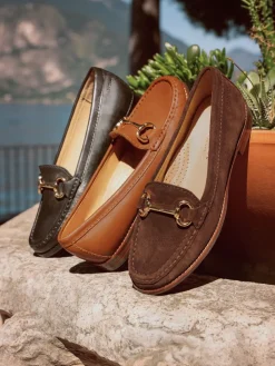 Carvela Comfort Brown London Click Leather Shoes Outlet