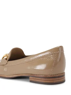 Carvela Comfort Camel Brown London Click Leather Shoes