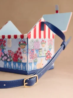 Cath Kidston Blue Flower Market Cross-Body Bag Best