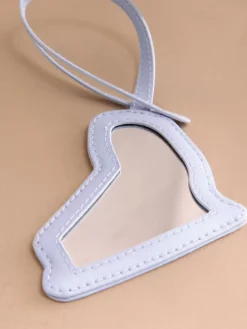 Cath Kidston Blue/White Ice Skating Mirror Charm Bag