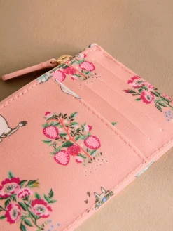 Cath Kidston Coral Pink Bunches Moomins Card Coin Purse Discount
