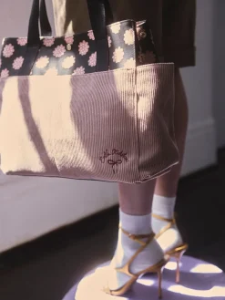 Cath Kidston Posey Spot Boxy Cord Tote Bag Best