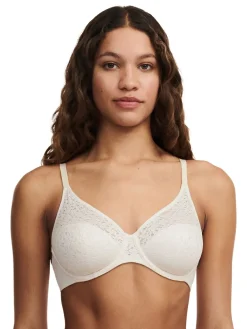 Chantelle Norah Soft Feel Underwired Bra Pearl Outlet