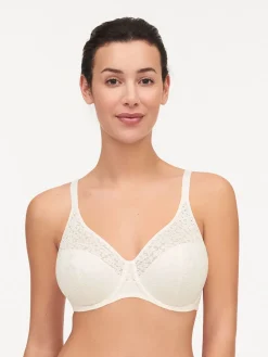 Chantelle Norah Soft Feel Underwired Bra Pearl Outlet