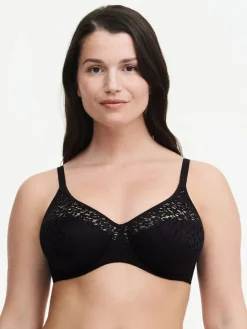 Chantelle Norah Soft Feel Underwired Bra Black Outlet