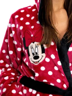 Character Red Minnie Mouse Robe Clearance