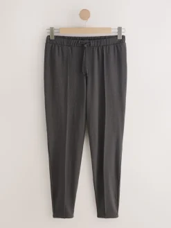 Next Jersey Joggers Charcoal Grey Marl Online