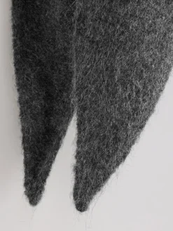 Next Triangle Scarf Charcoal Grey Sale