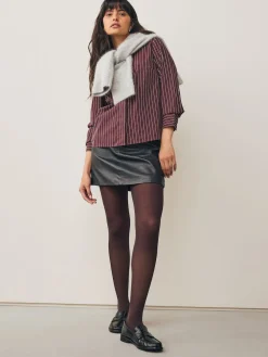 Next 40 Denier Tights 1 Pack Chocolate Brown Clearance