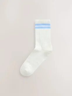 Next Chocolate Brown Cushion Sole Ribbed Sport Ankle Socks With Arch Support 3 Pack Online