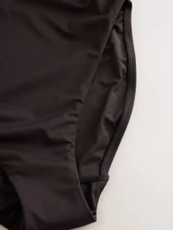 Next Chocolate Brown Dd+ Wired Scoop Neck Tummy Control Swimsuit Sale