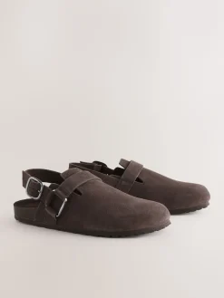 Next Forever Comfort® Slingback Footbed Shoes Chocolate Brown Discount