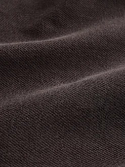 Next Mid Rise Wide Leg Baggy Jeans Chocolate Brown Sale