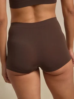 Next N.Premium Super Soft Seamless Shorts Chocolate Brown Discount
