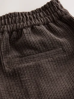 Next Chocolate Brown Wide Leg Soft Cord Trousers Outlet