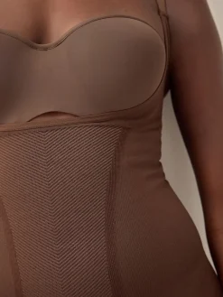 Next Firm Tummy Control Wear Your Own Bra Body Chocolate Nude Online