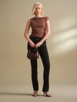 Next Lift, Slim And Shape Bootcut Jeans Clean Black