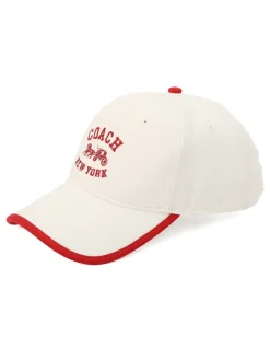 Coach White Horse And Carriage Baseball Hat Discount