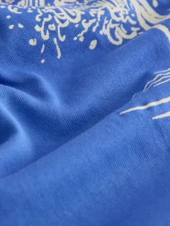 Next Cobalt Blue Graphic Nightie Outlet