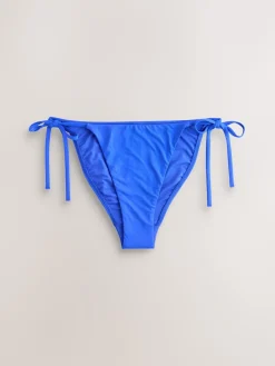 Next Cobalt Blue Tie Side Bikini Bottoms Clearance
