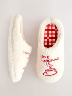 Next Coffee Mule Borg Slippers