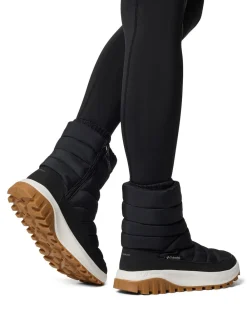 Columbia Snowtrot Mid Black Boots
