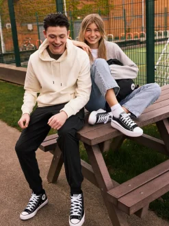 Converse All Star Move Chuck Ox Platform Trainers Black