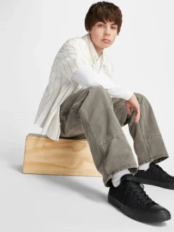 Converse Chuck Ox Trainers Black Clearance