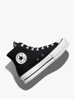 Converse Pale Platform Lift High Top Trainers Black Online