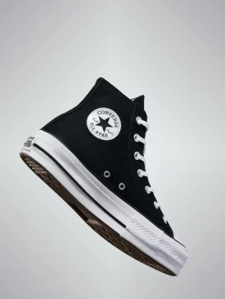 Converse Pale Platform Lift High Top Trainers Black Online