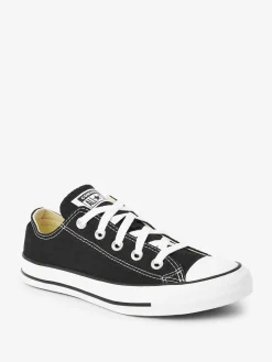 Converse Wide Fit Chuck Taylor All Star Ox Trainers Black Clearance