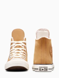 Converse Chuck Taylor All Star Winter Luxe High Trainers Brown Discount