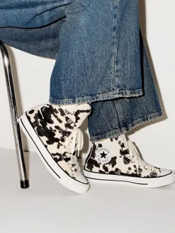 Converse Chuck Taylor Suede All Over High Trainers Cow Brown Sale