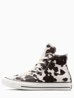 Converse Chuck Taylor Suede All Over High Trainers Cow Brown Sale