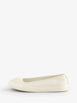 Converse Cream Chuck Taylor All Star Dainty Ballerina Trainers Hot