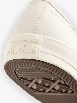 Converse Cream Chuck Taylor All Star Dainty Ballerina Trainers Hot