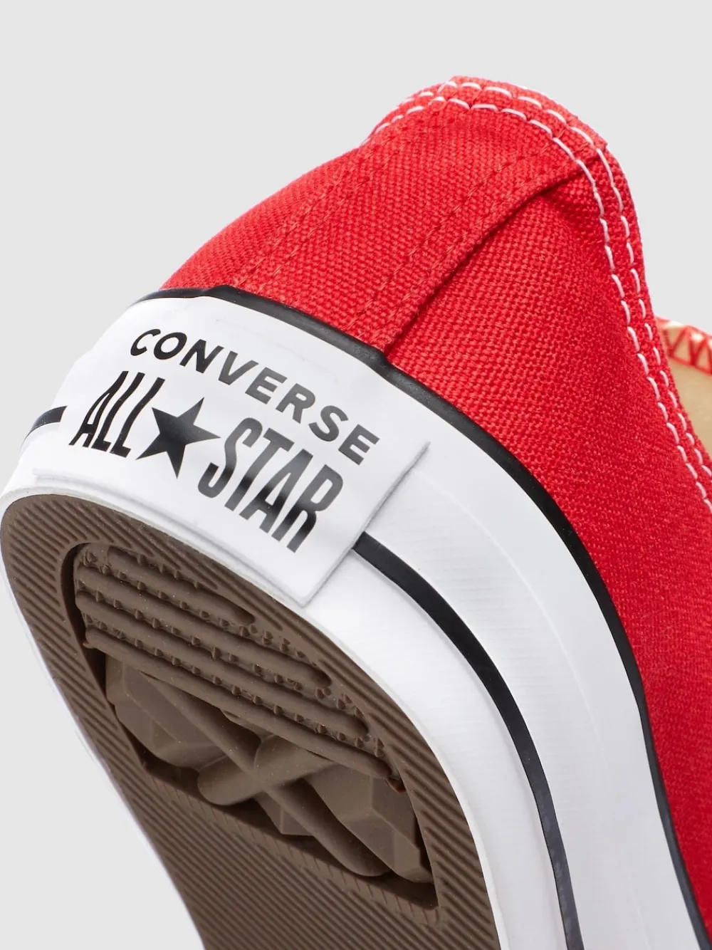 Converse Standard Fit Chuck Taylor All Star Ox Trainers Red Best
