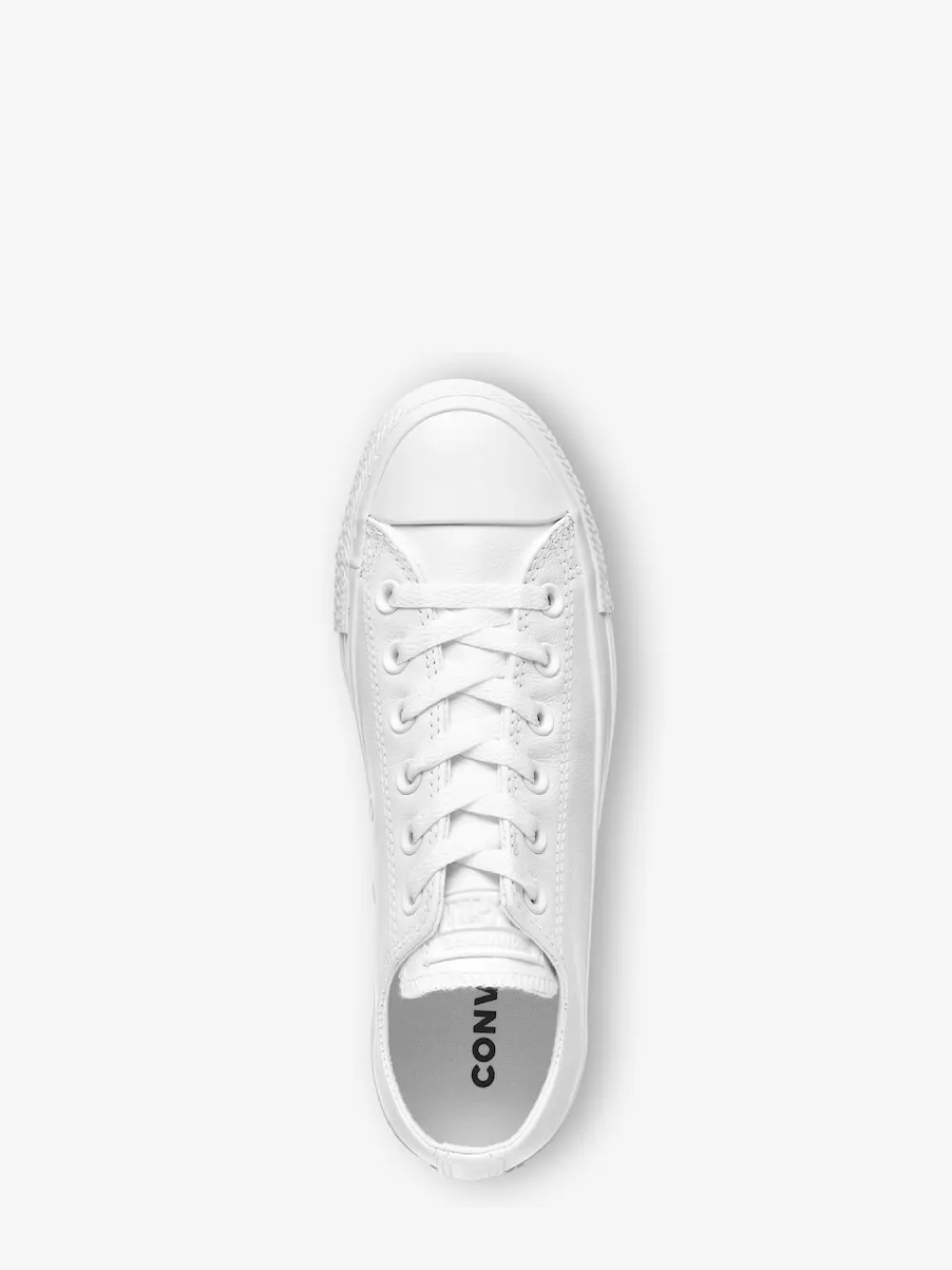 Converse White Chuck Taylor All Stars Leather Ox Trainers Hot