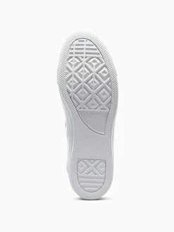 Converse White Chuck Taylor All Stars Leather Ox Trainers Hot