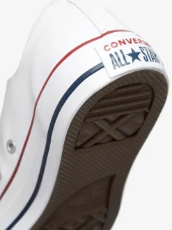 Converse White Leather Ox Trainers Sale