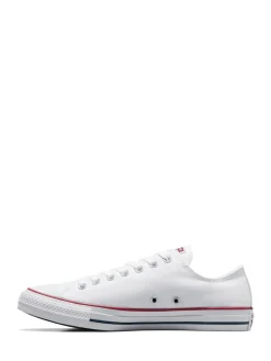 Converse Standard Fit Chuck Taylor All Star Ox Trainers White Sale