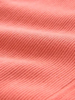 Next Pointelle Cami Vest Top Coral Pink New