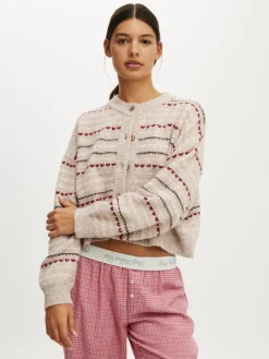 Cotton On Brown Button Up Cardigan Outlet