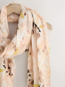 Next Cream Easter Bunny Print Lightweight Scarf Best