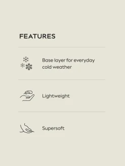 Next Thermal Base Layer Long Sleeved Top and Legging Set Cream Heart