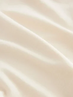 Next Jersey Waisted Summer Dress Cream New