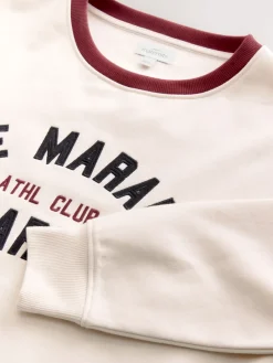 Next Cream Maternity Graphic Sweatshirt Online