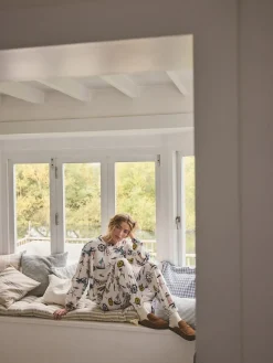 Next Long Sleeve Pyjamas Cream Mermaid Best