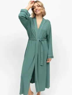Cyberjammies Green Jersey Long Dressing Gown Best