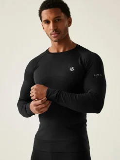 Dare 2b In The Zone III Long Sleeve Base Layer Top Black Hot